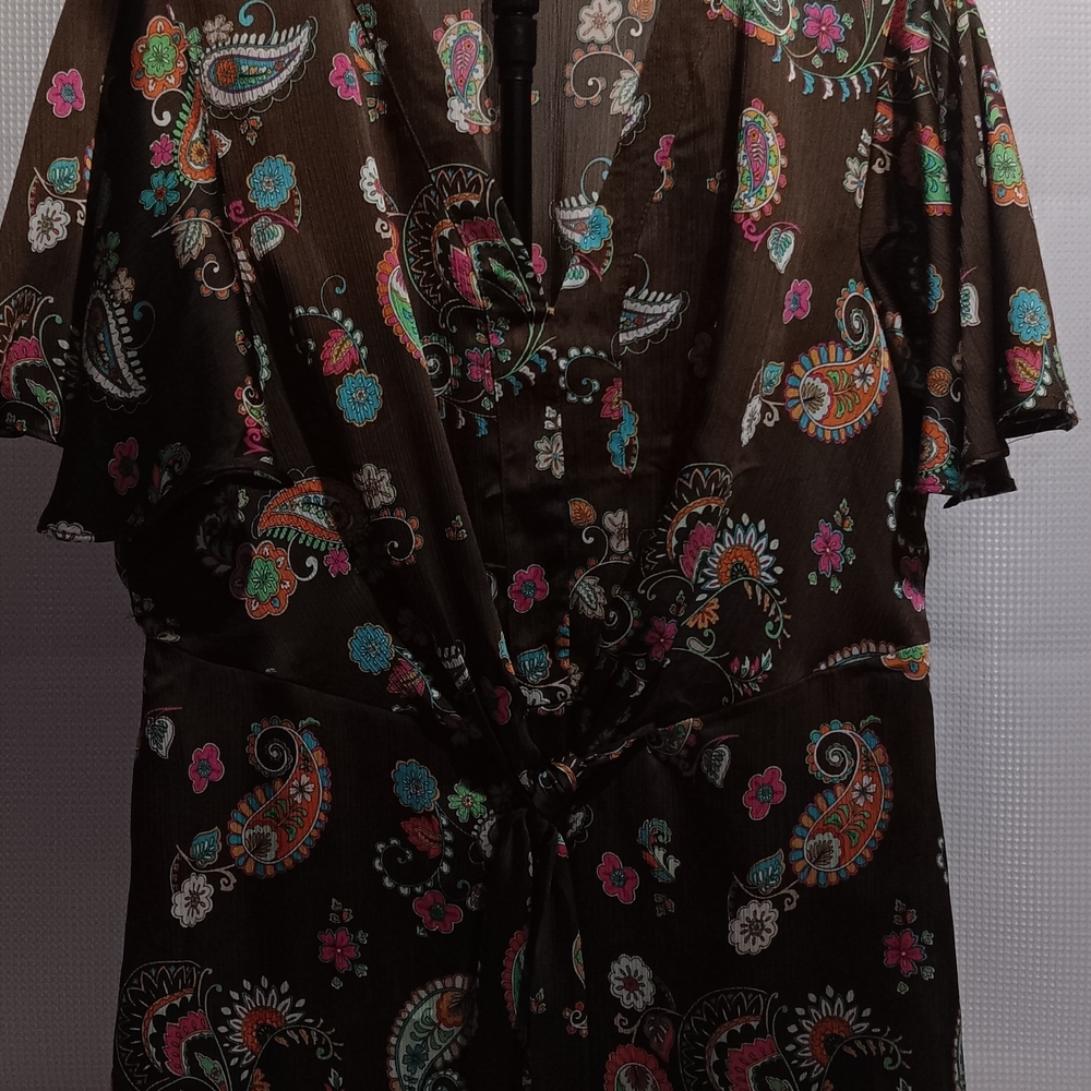 Cato Multicolor Paisley Blouse